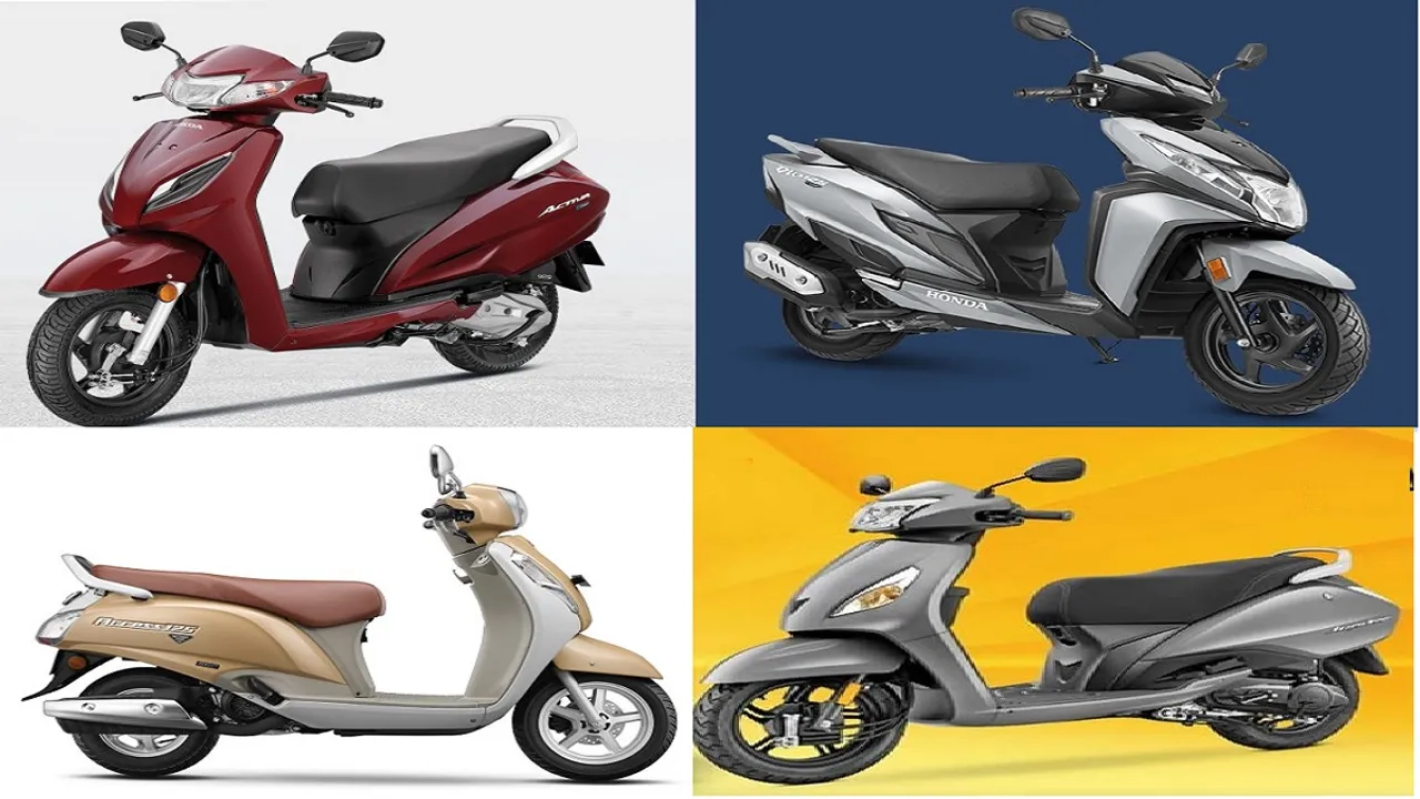 Best Selling Scooter | Honda Activa | TVS Jupiter | Suzuki Access 125 | Honda Dio