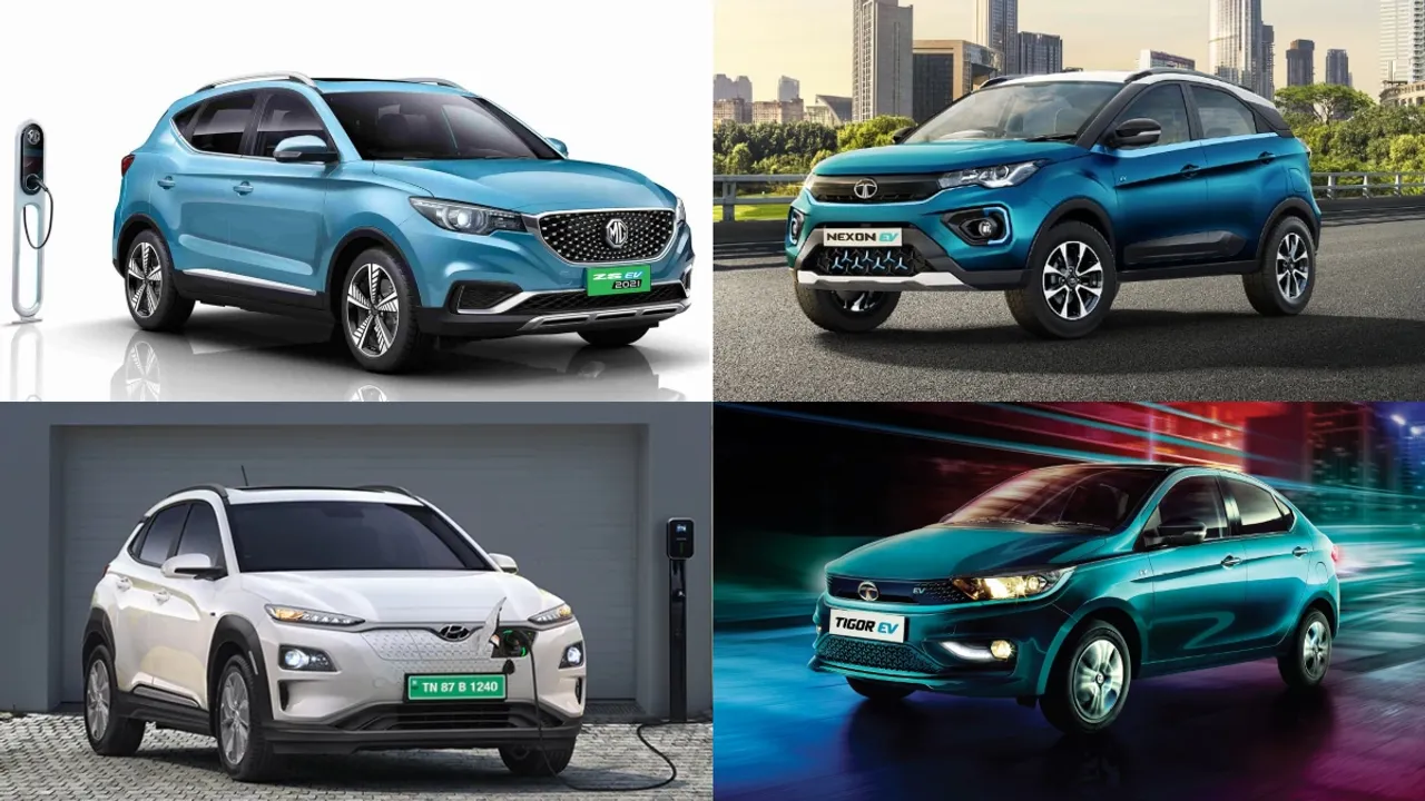 Top 5 Electric Cars sold in India in 2021: Nexon EV, MG ZS EV