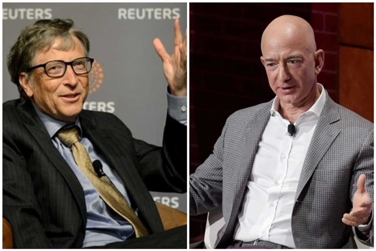 microsoft's co-founder Bill Gates tops amazon inc's Jeff Bezos, regains world’s richest person position