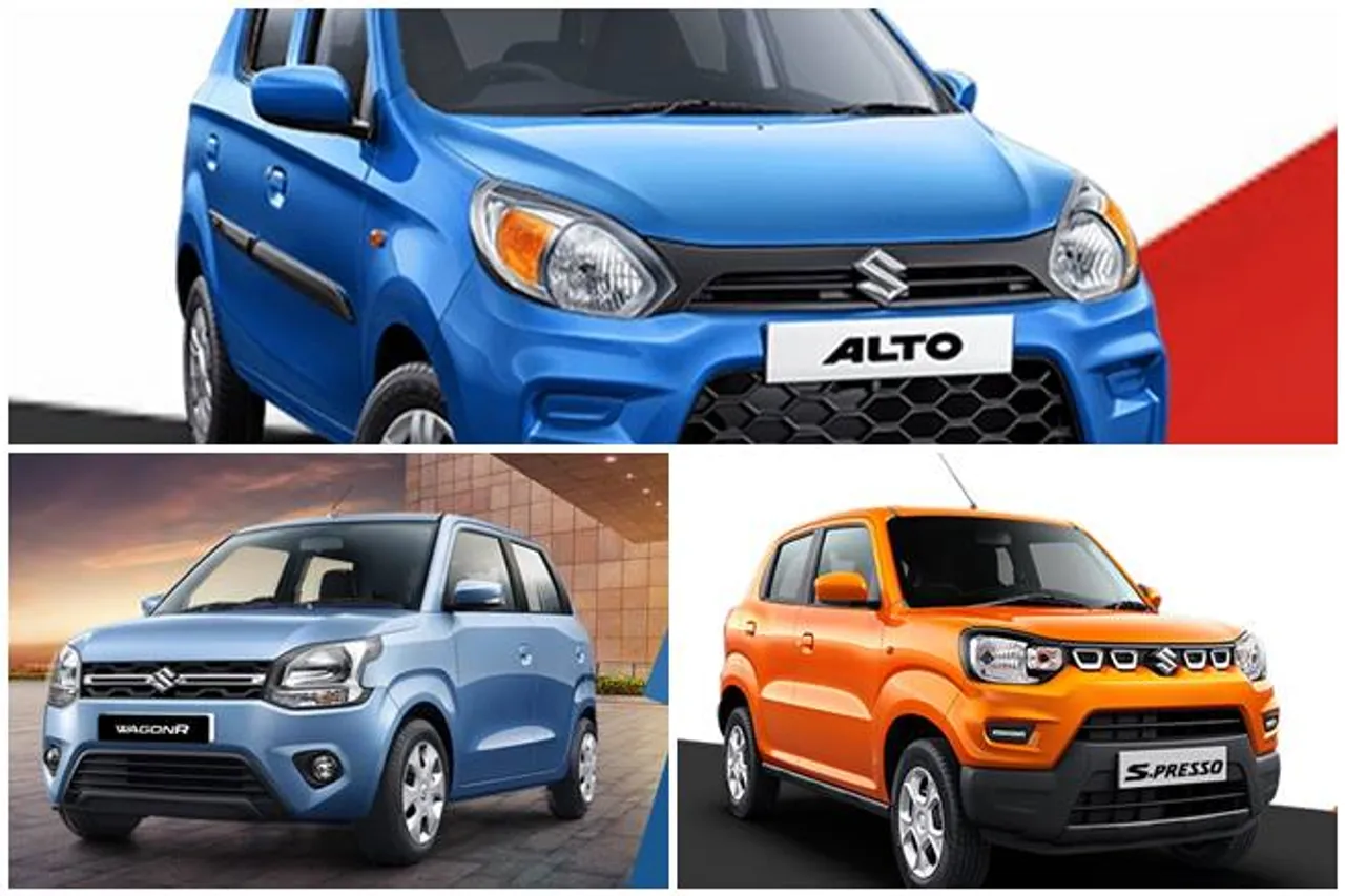 top 3 Most affordable BS6 CNG cars, BS6 CNG cars under 5.32 lakh rupee ex showroom price, maruti suzuki alto, maruti wagonr, maruti s-presso