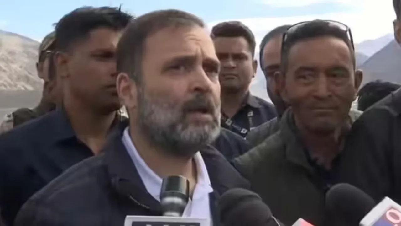 Rahul Gandhi Ladakh Visit