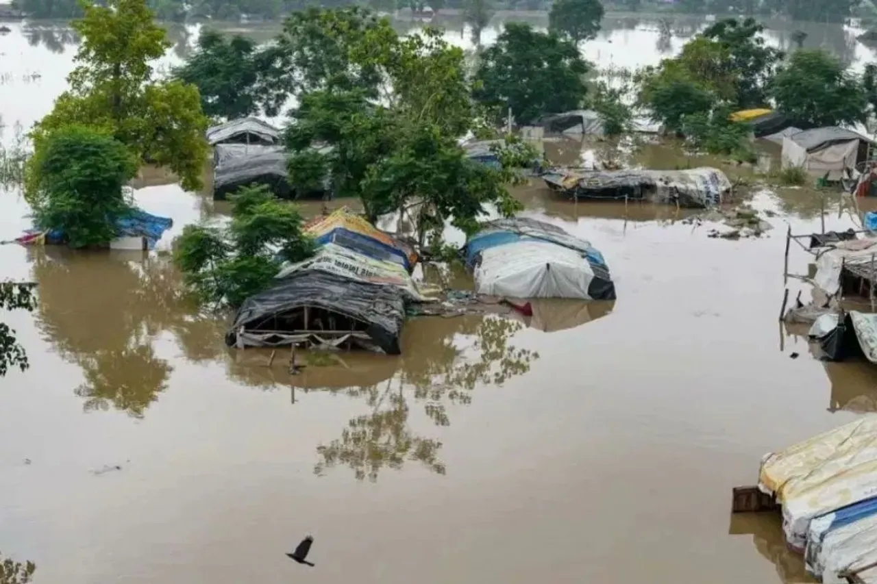 13 districts in Bihar facing floods after heavy rainfall in Nepal123