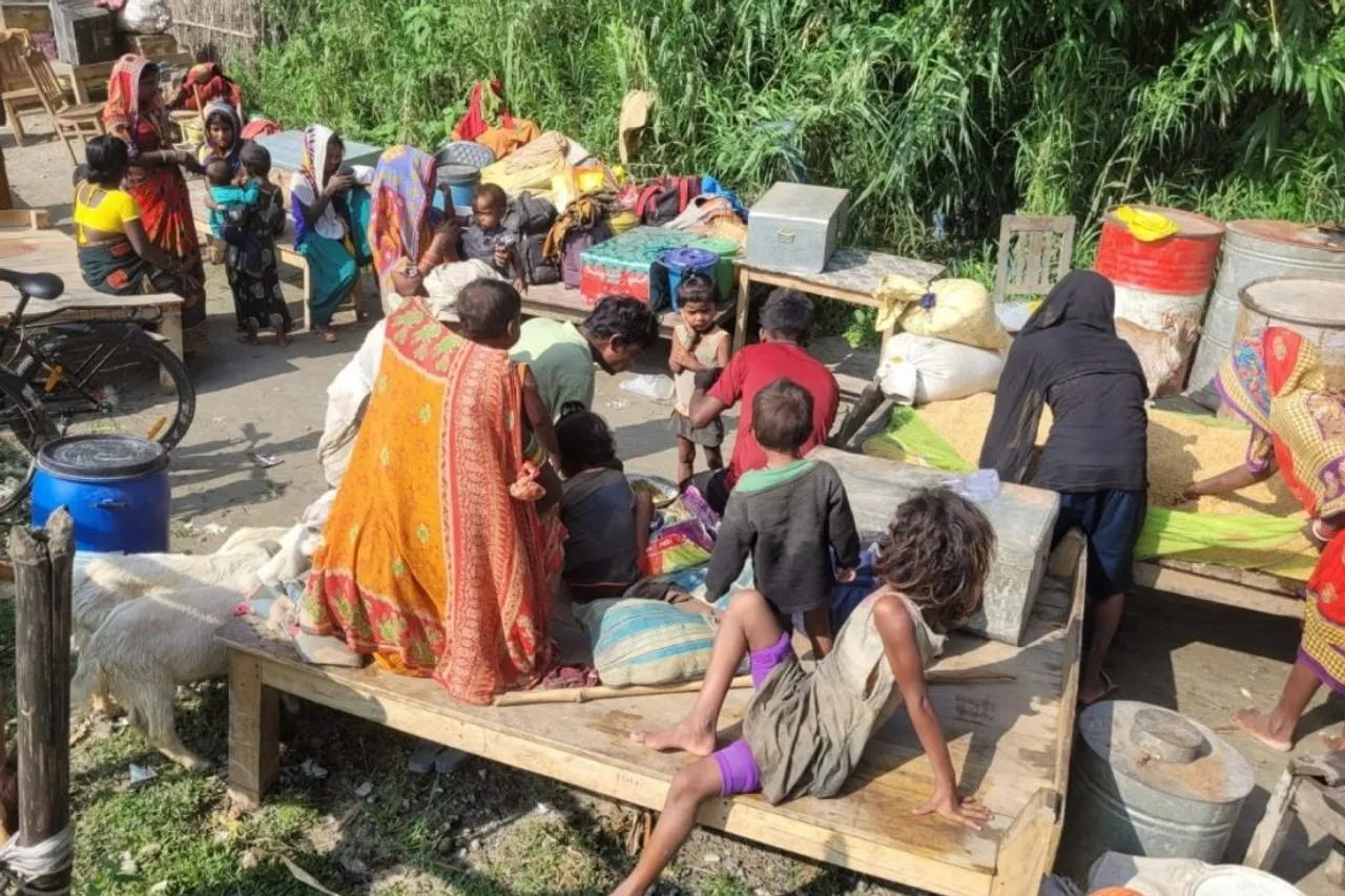 13 districts in Bihar facing floods after heavy rainfall in Nepal12322aa