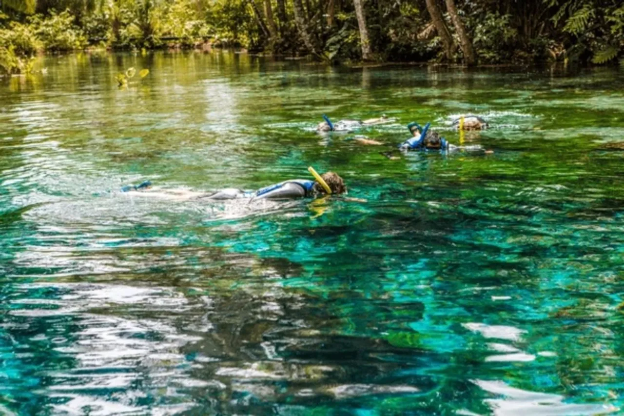 Azuis River in Brazil