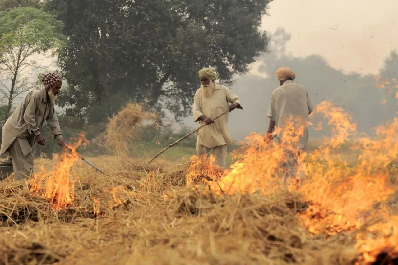 Centre hikes stubble burning fines, farmers may face Rs 30,000 penalty