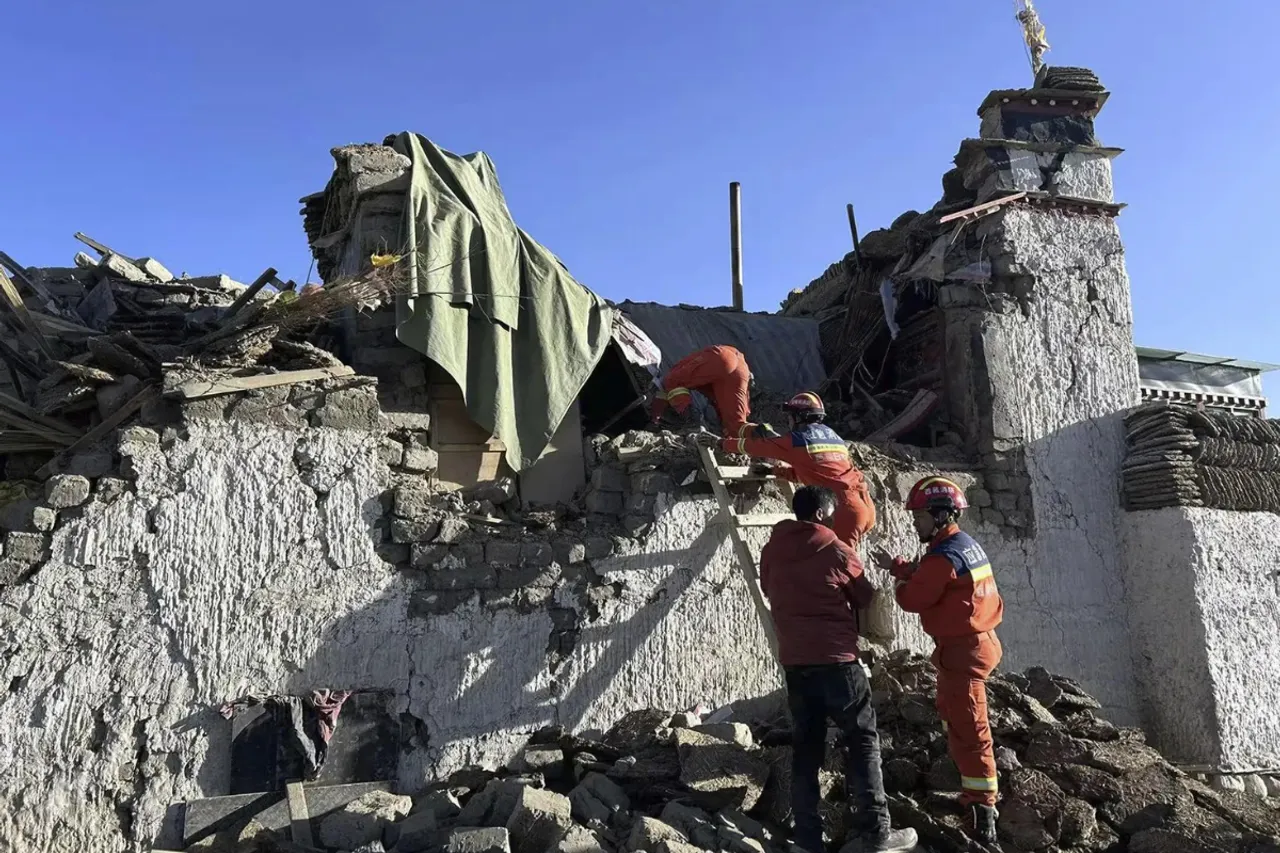 earthquake in Tibet-Nepal border