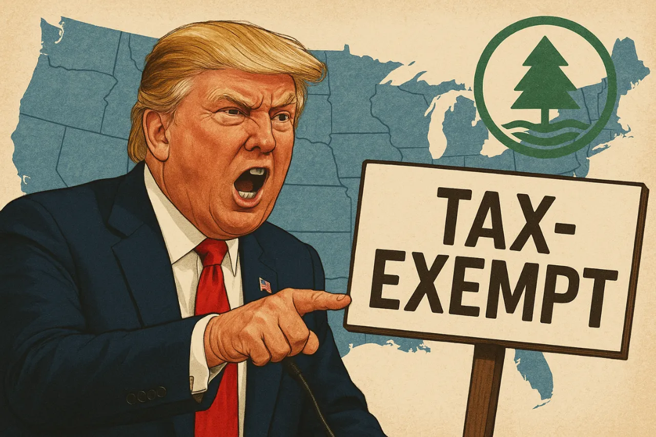 Trump's admin targets environmental NGOs' tax-exempt status