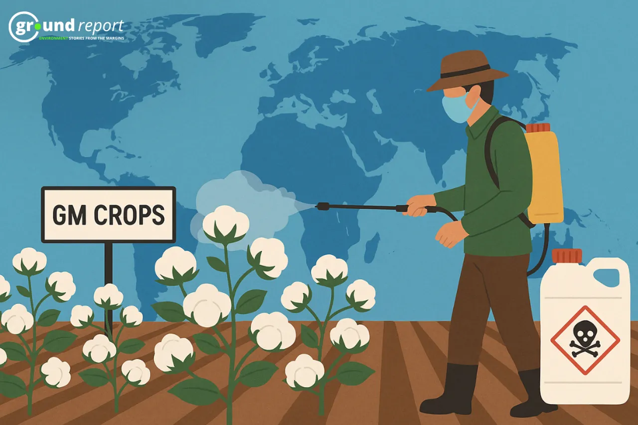 GM crops fuel rise in pesticide use despite early promises: study 