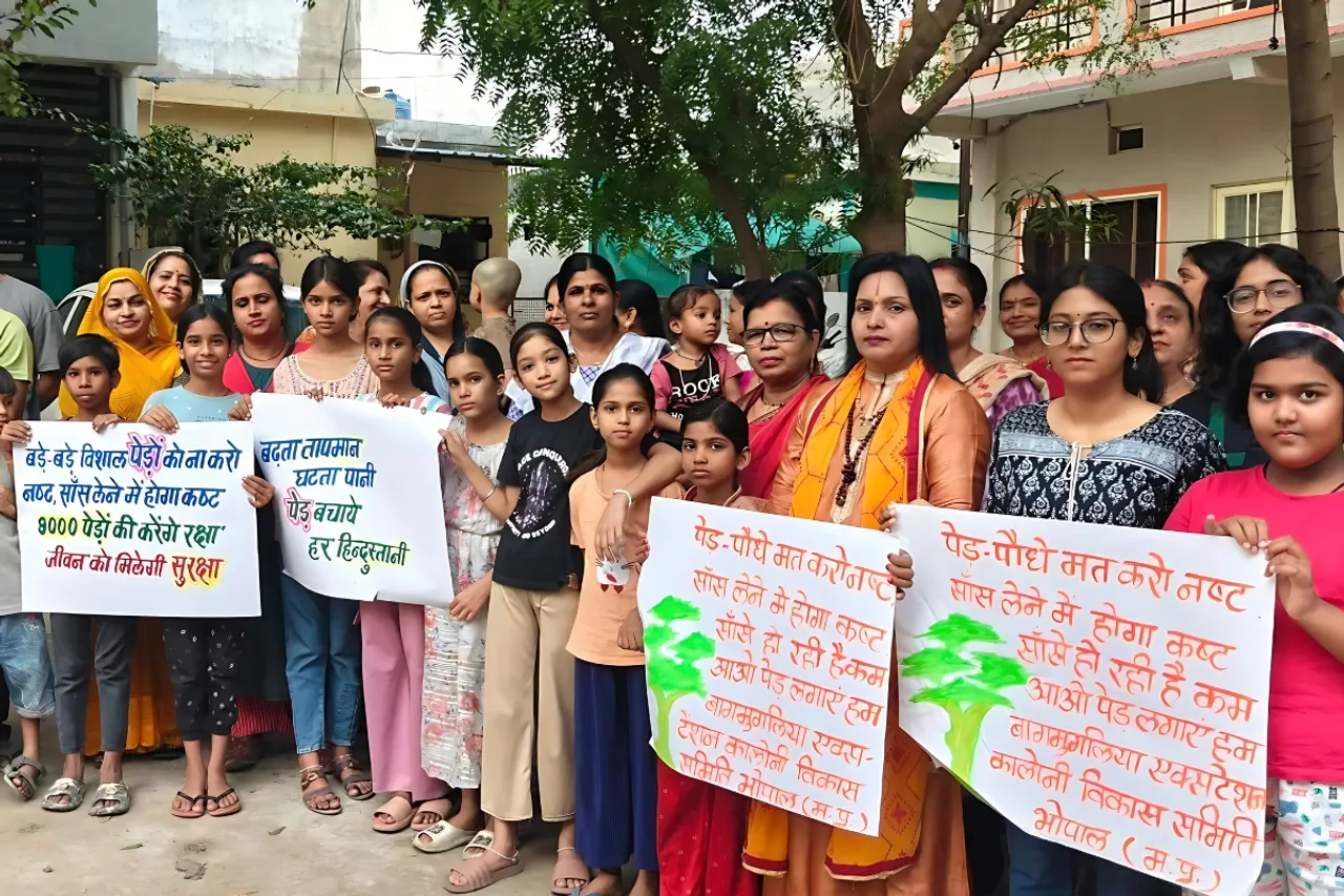 Bhopal 8000 tree felling
