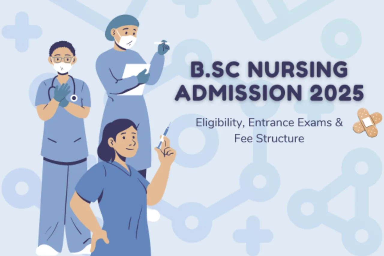 Students preparing for B.Sc Nursing Admission 2025
