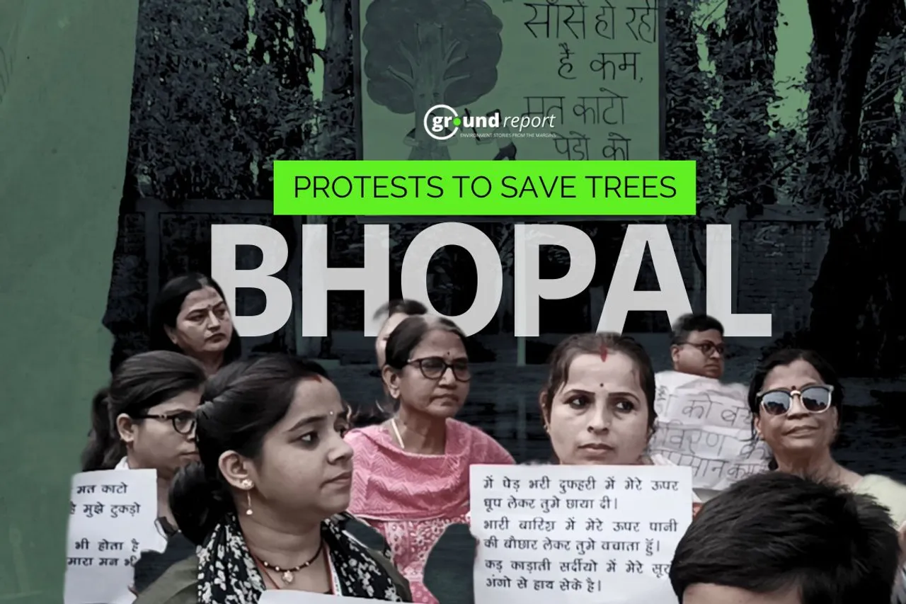 Bhopal Ayodhya Bypass Protests