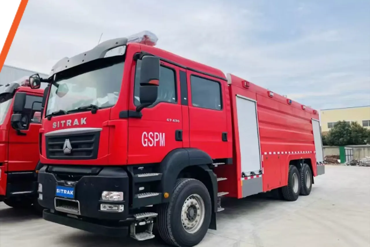 China’s Growing Leadership in Fire Rescue Truck Manufacturing