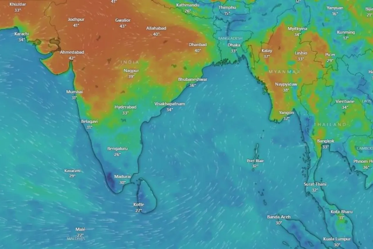 South West Monsoon Arrives Early in Bay of Bengal