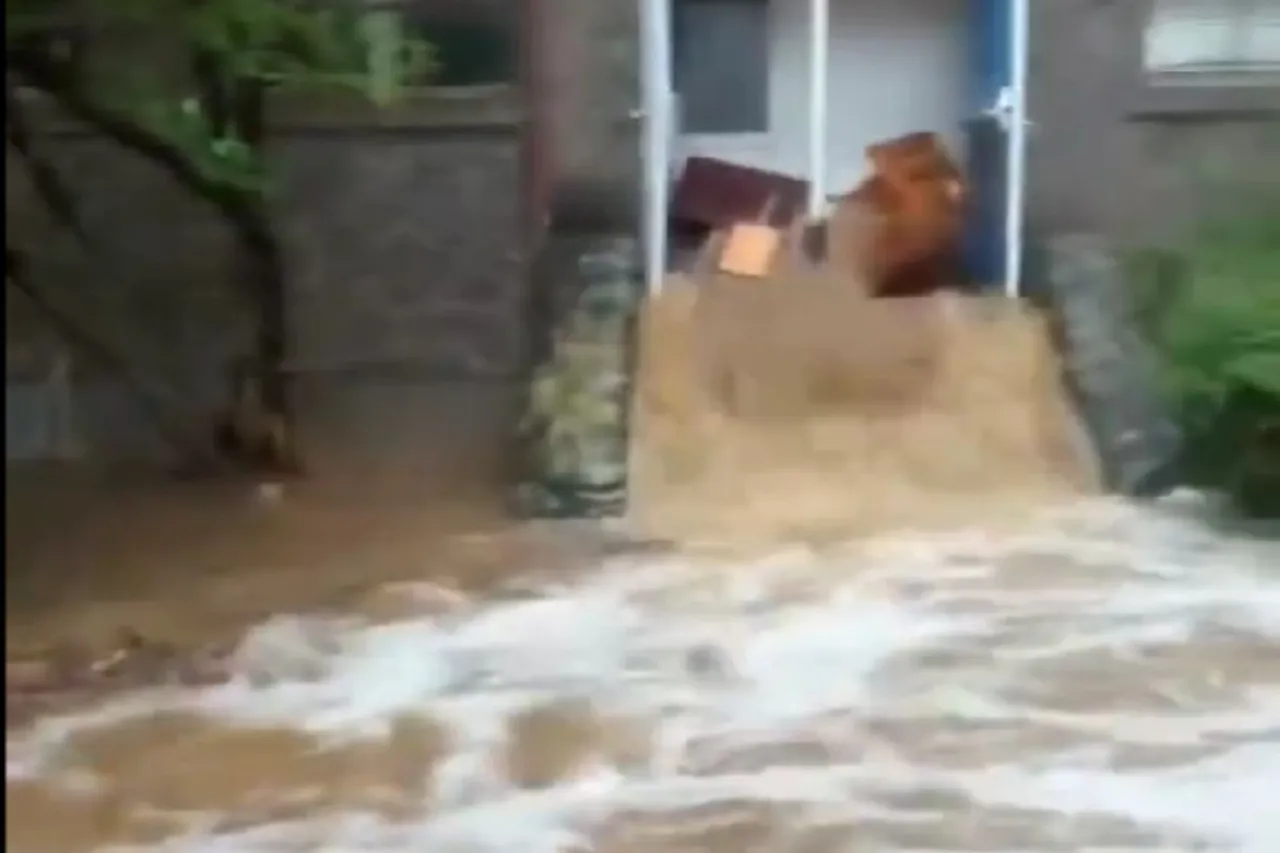 Montreat college in North Carolina flooded3