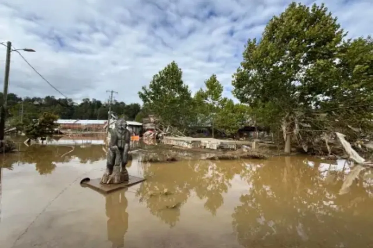 Montreat college in North Carolina flooded3aaaaa