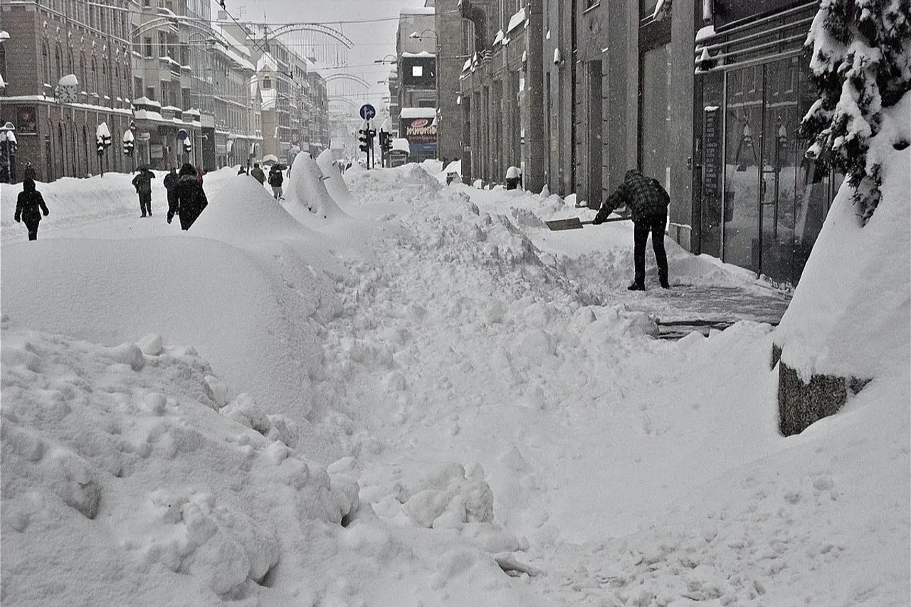 Europe weather winter