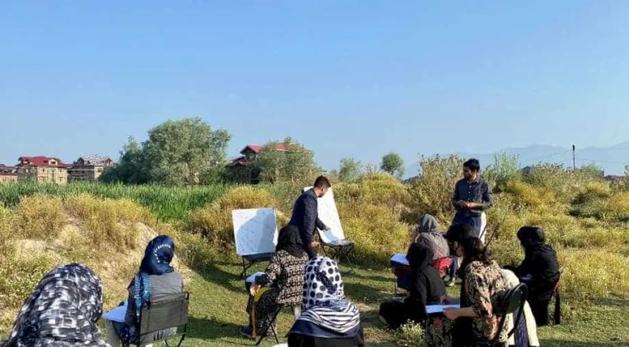 Munir Alam engineer turned teacher saving future of Kashmir