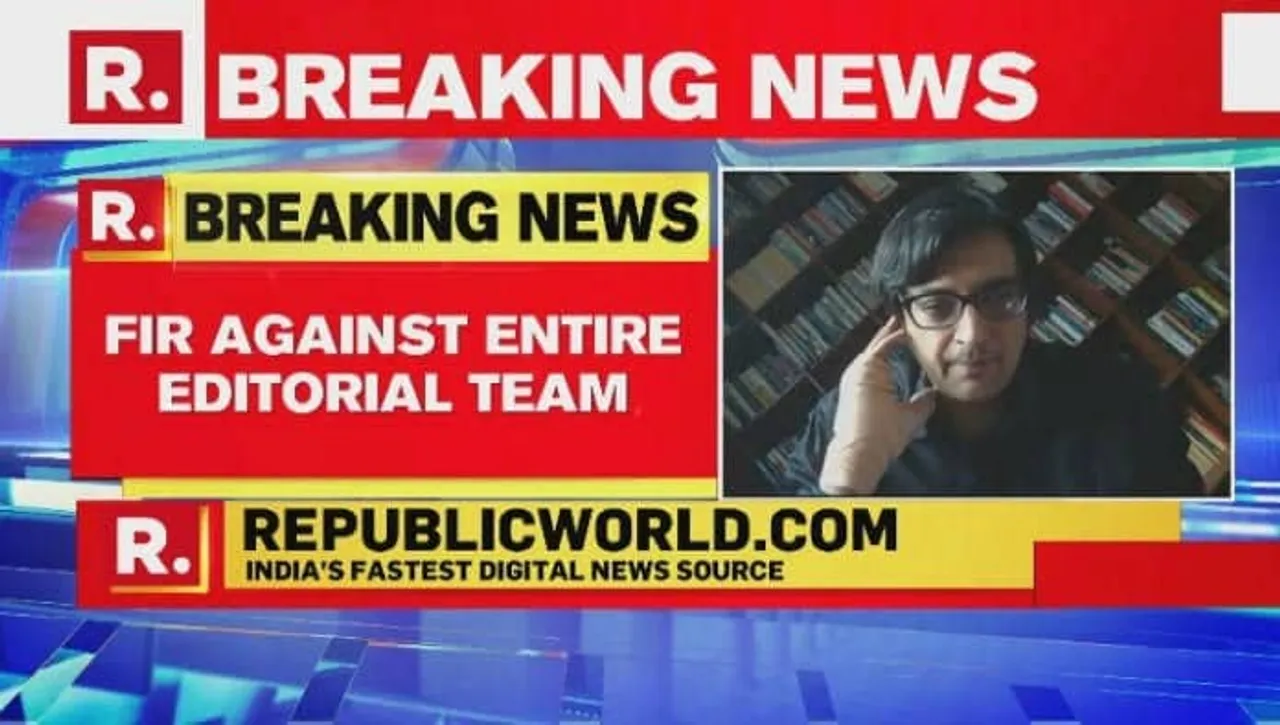 FIR against entire Editorial team of Republic Media