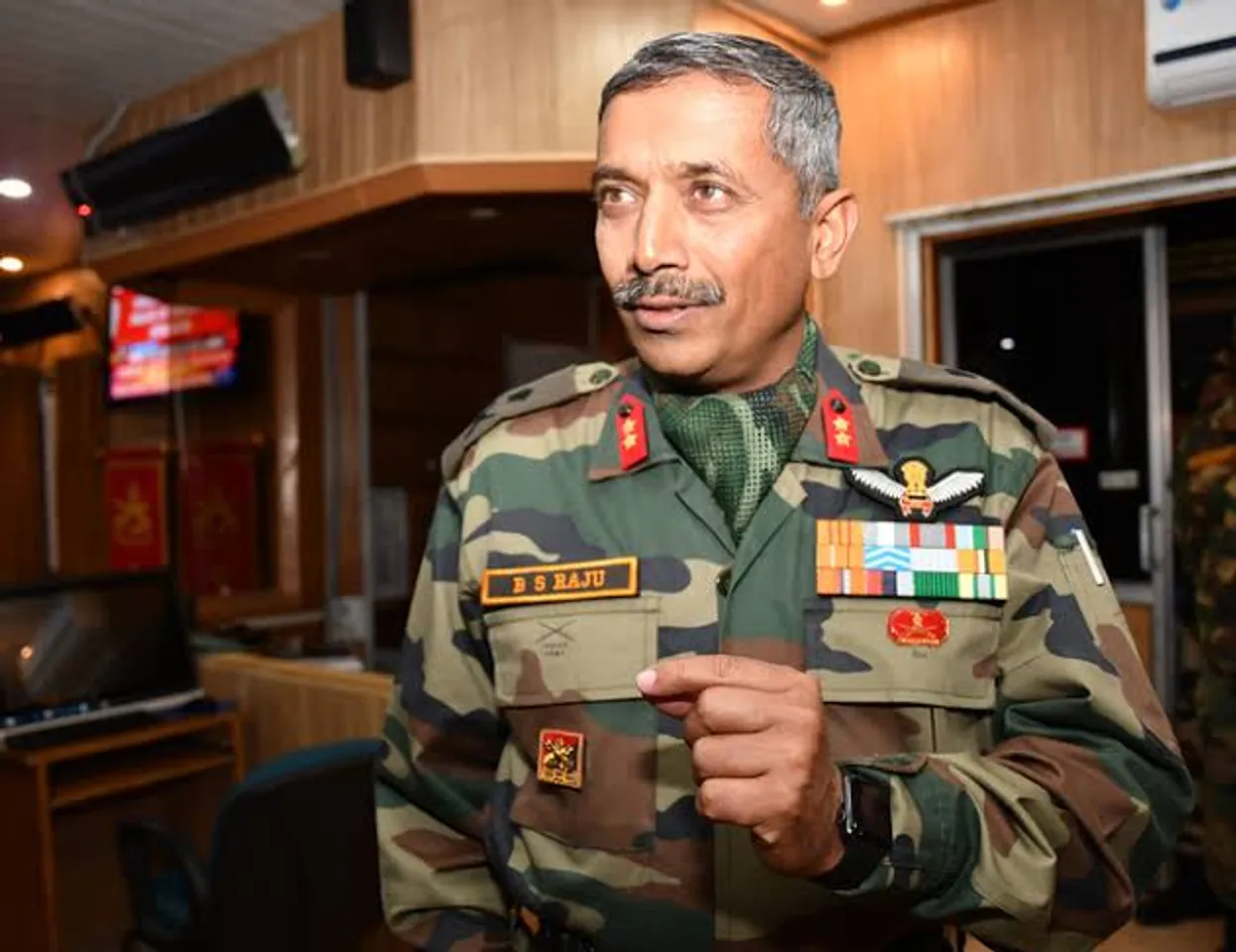 All parameters of ‘violence’ in Kashmir have come down: Lt Gen BS Raju