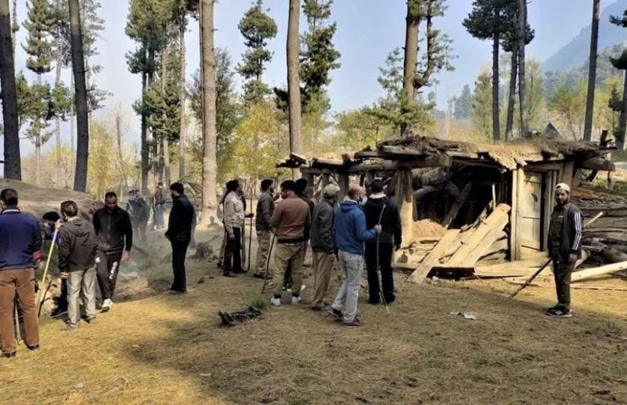 Gujjar Bakerwal tribe homes demolished