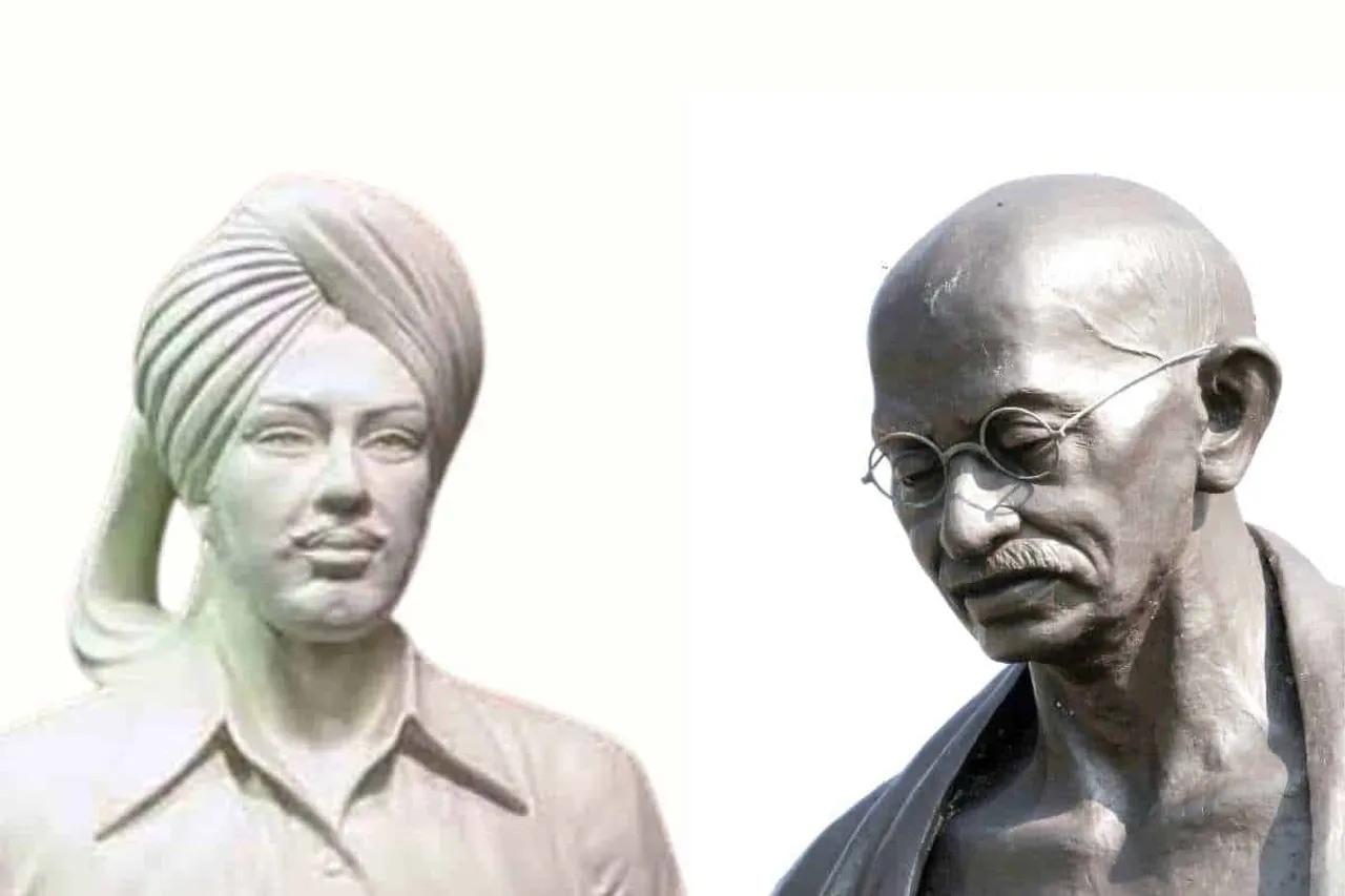 bhagat singh and mahatma gandhi