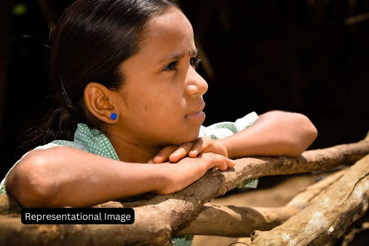 girls in rural india