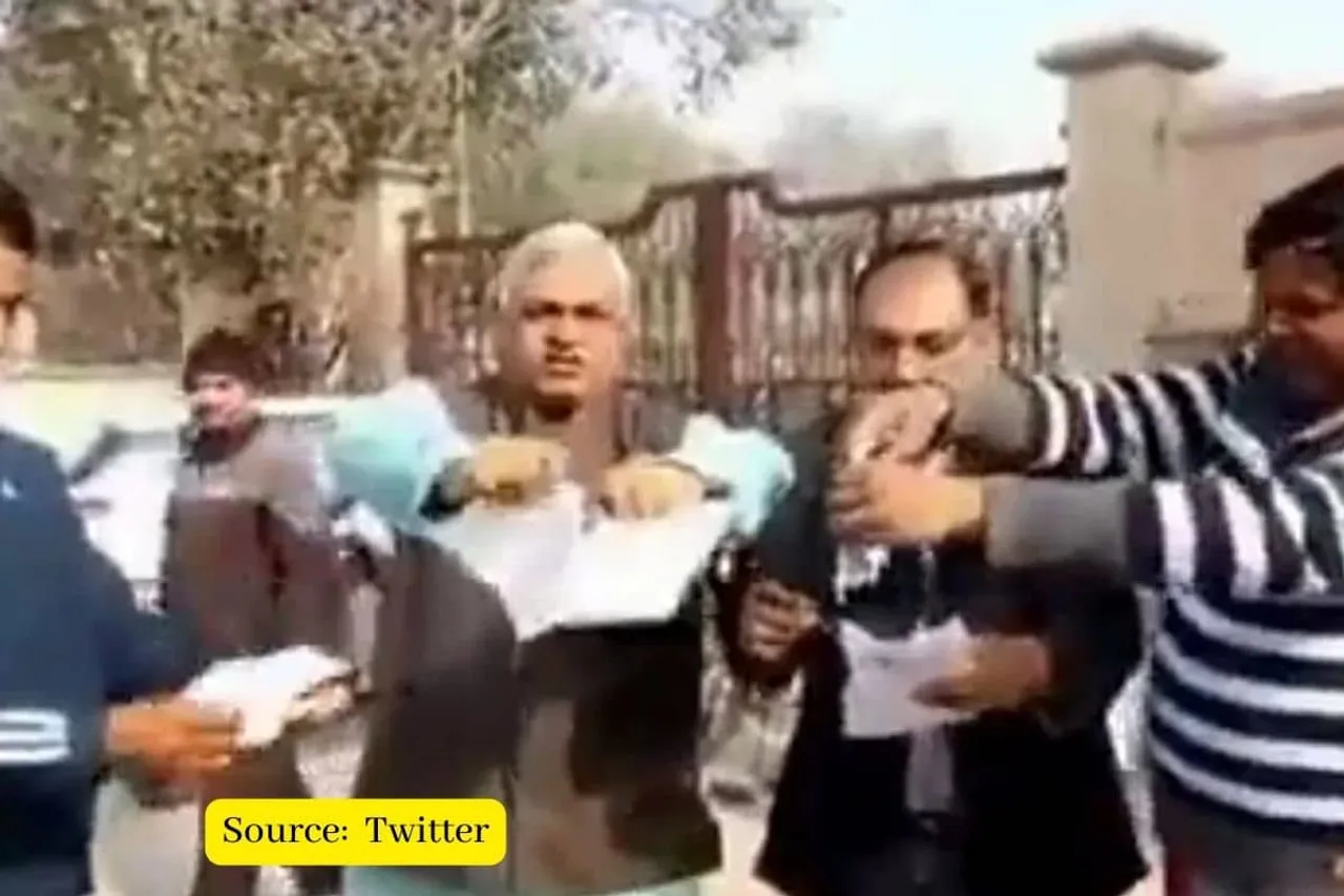 Why people burning Ramcharitmanas in Lucknow?