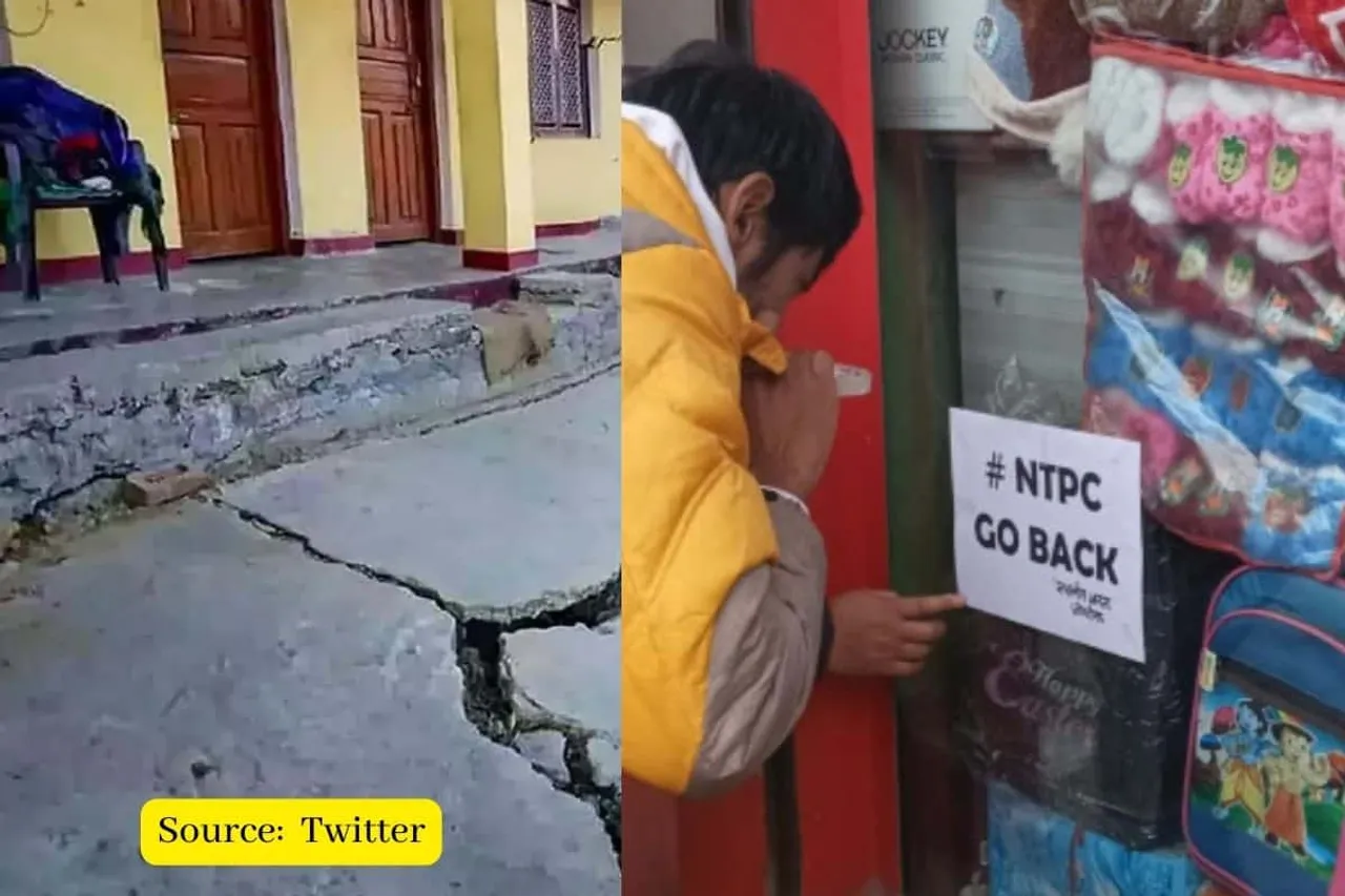 Joshimath Bachao Sangharsh Samiti blames NTPC for landslide