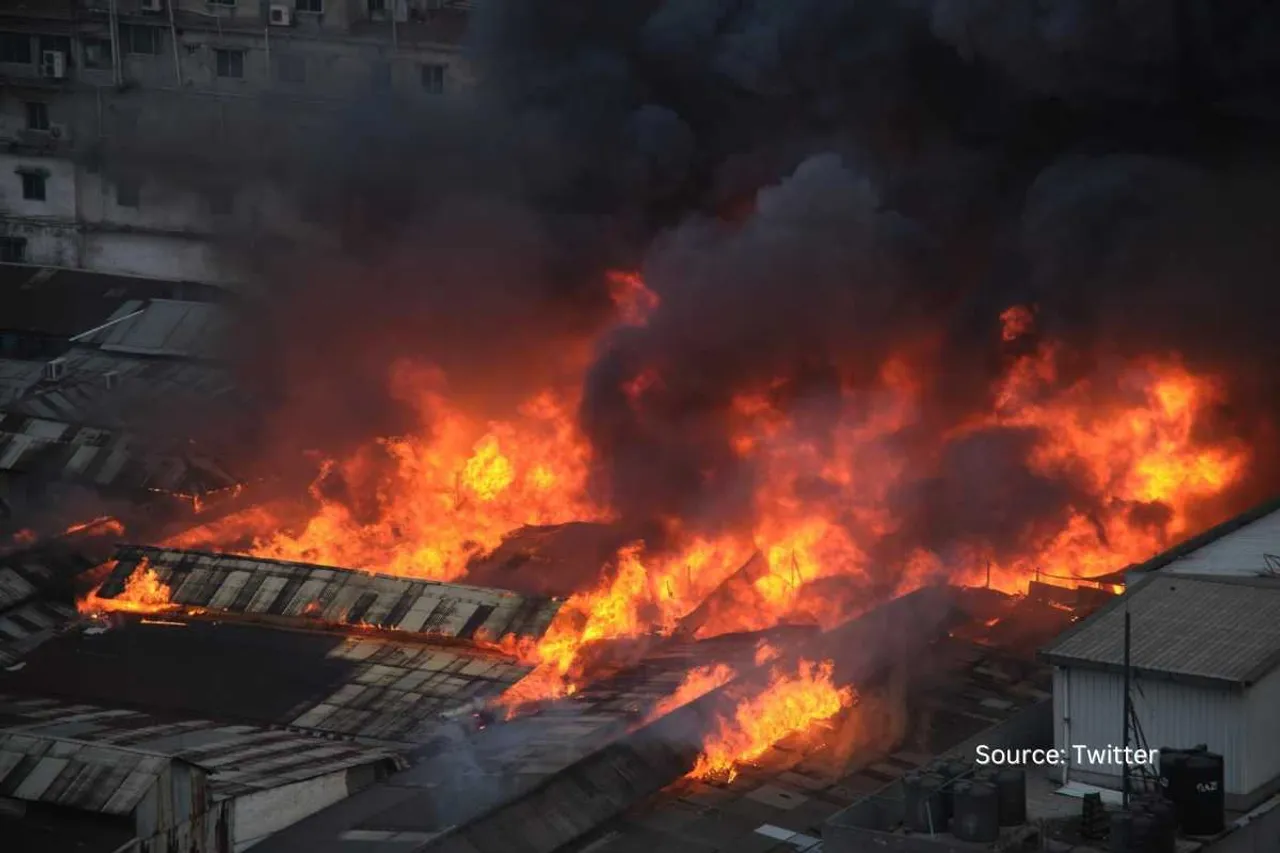 Bangabazar fire and superstitious Maulanas