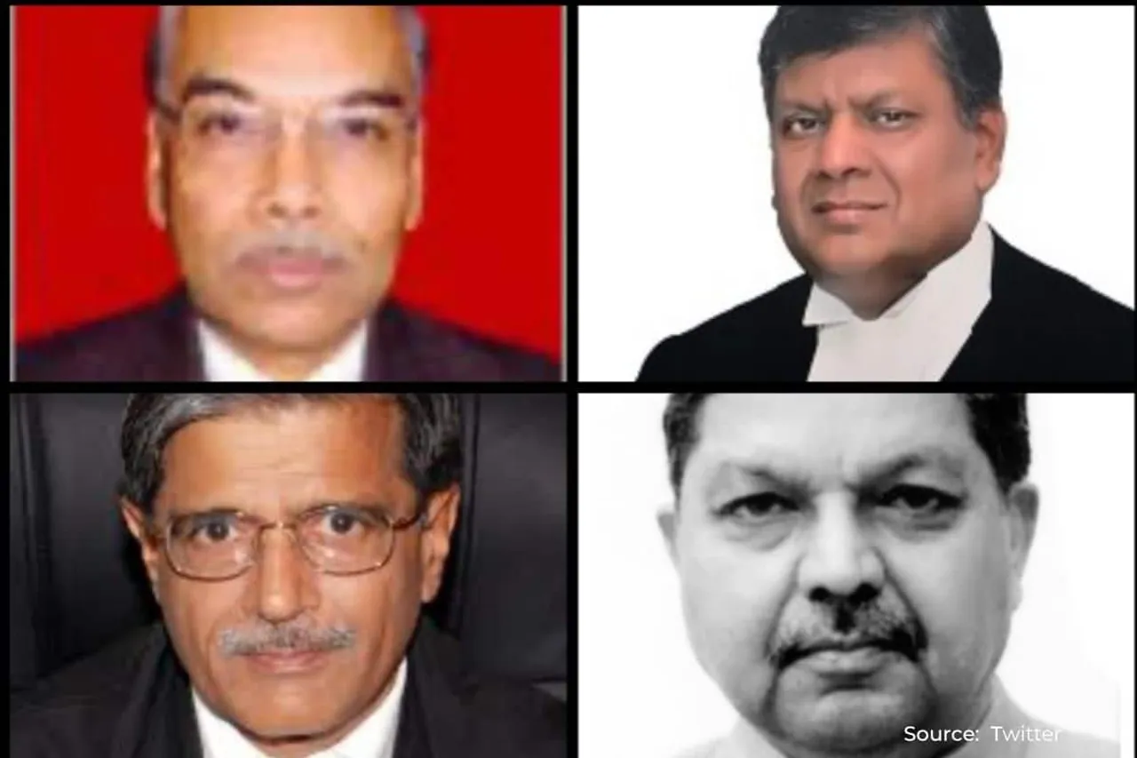 Who are the former judges opposing same-sex marriage?