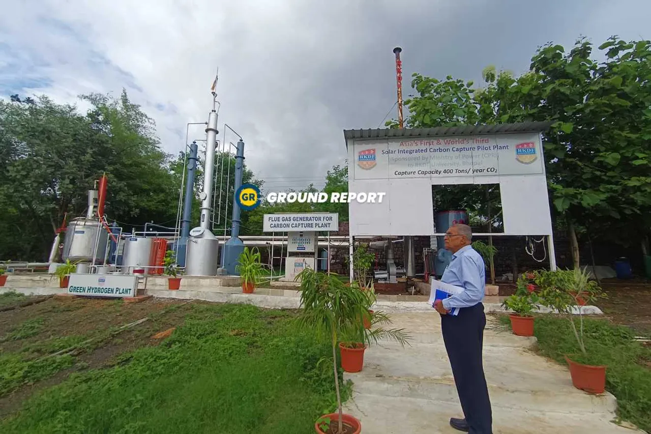 RKDF University to capture co2 from atmosphere