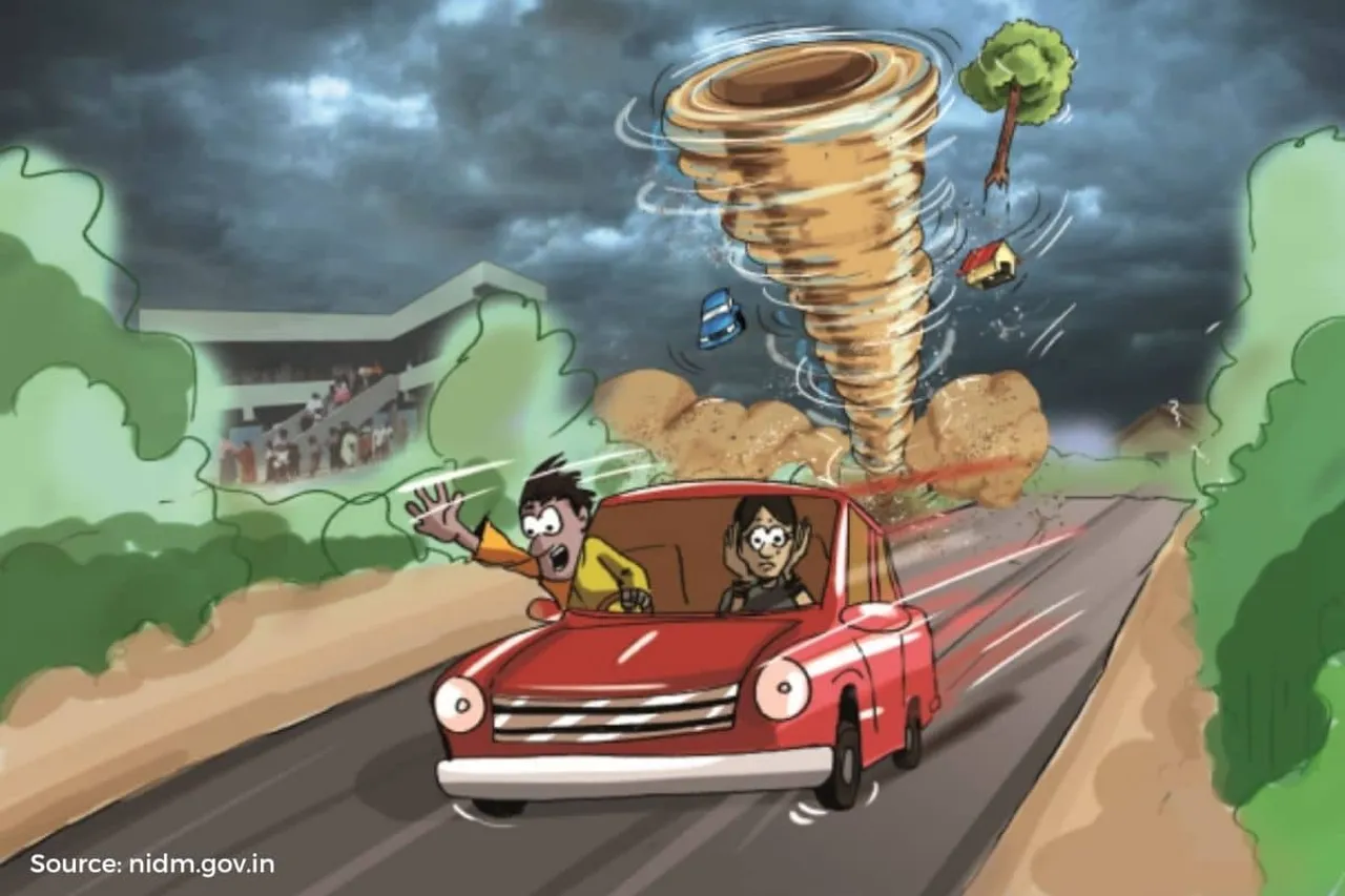 What are hydro meteorological calamities that took 1256 lives this year in India?