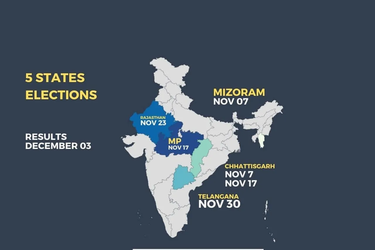 5 states assembly elections