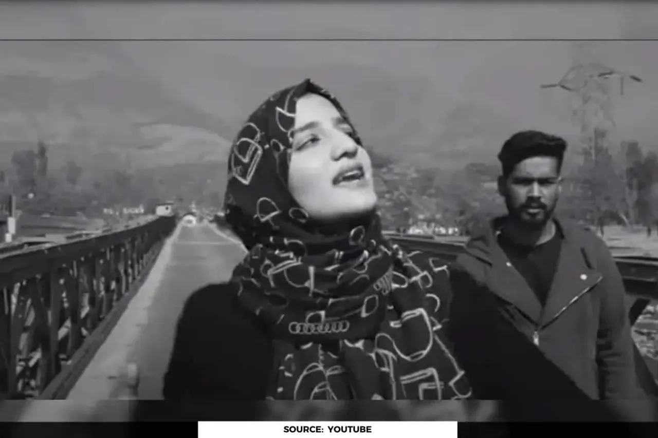 Who is Kashmiri Rapper Humaira Jan, appeared in Govt. promotional video?