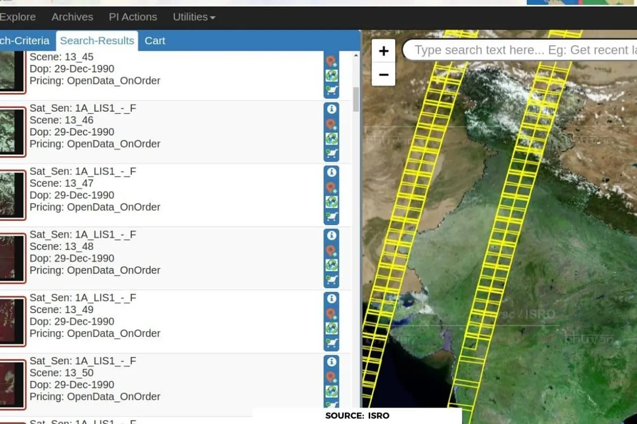 Space datasets above 5m are now free to use in India
