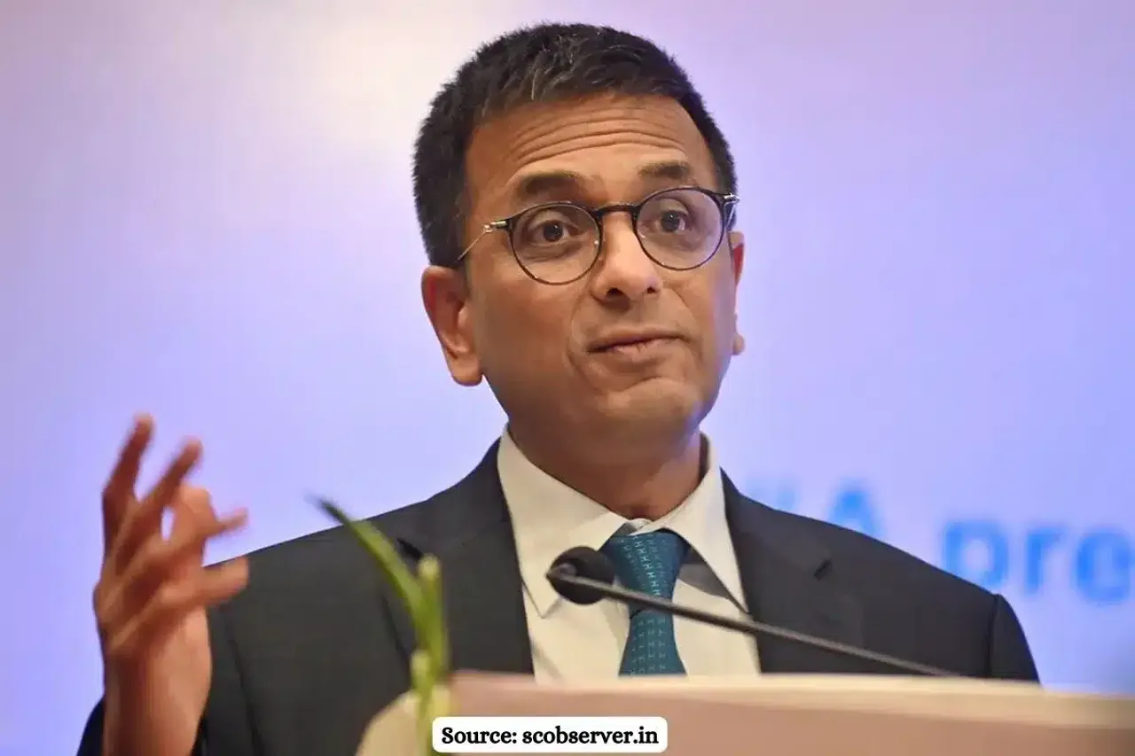 Does Chief Justice DY Chandrachud belong to a poor family?