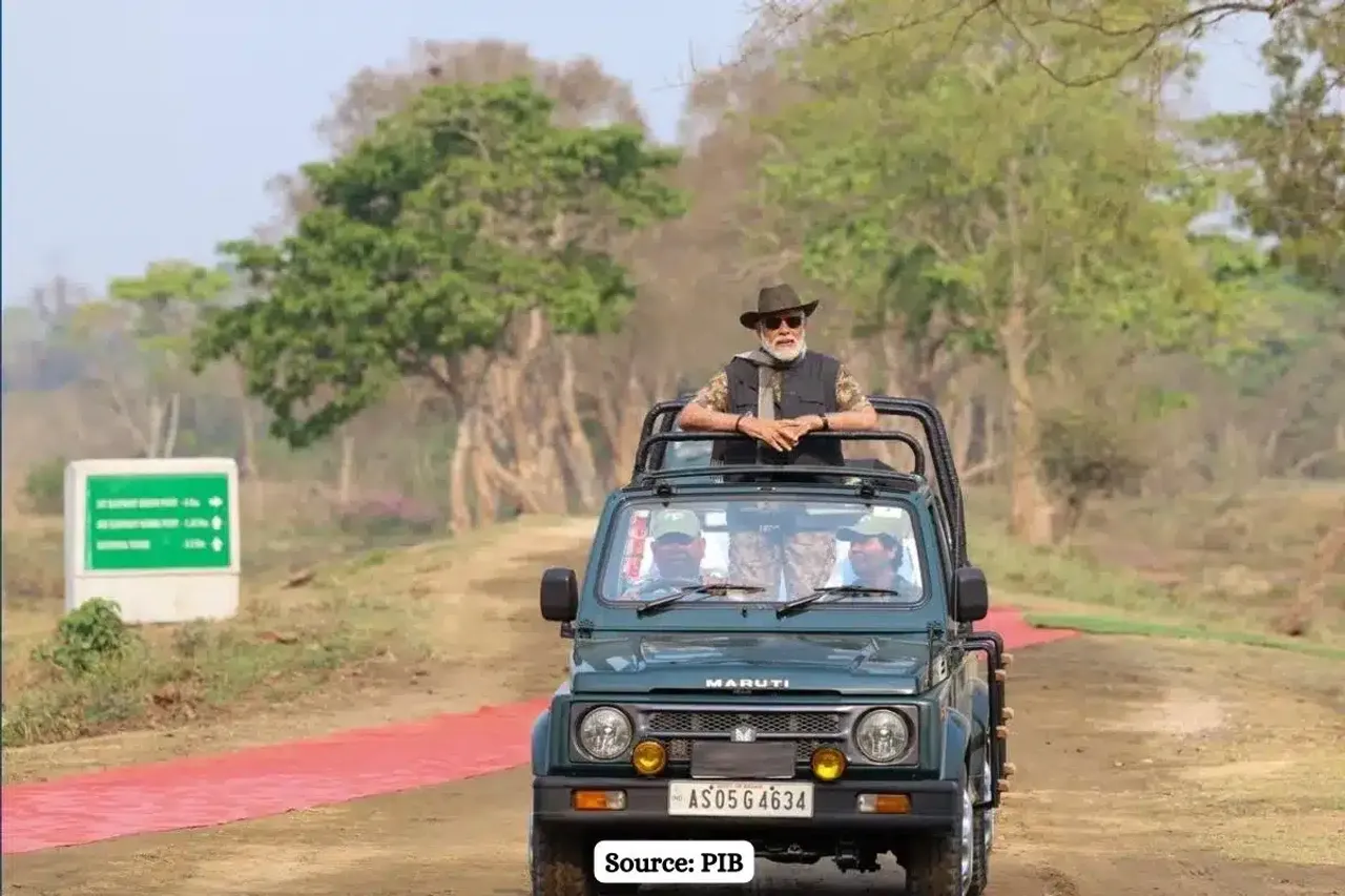 What changed in Kaziranga National Park after PM Modi took charge of Nation?