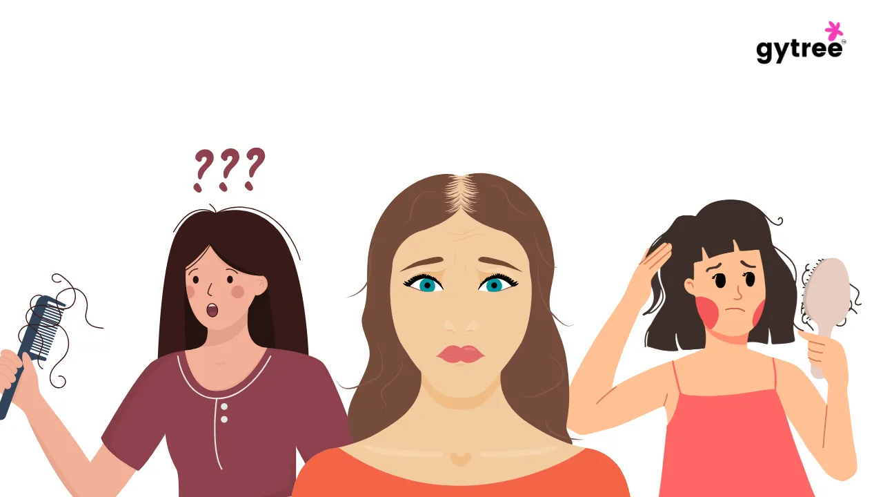 Suddenly Losing so much hair? Know the causes!