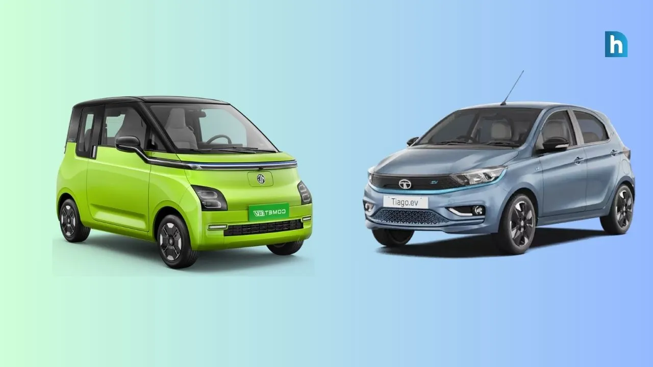 MG Comet vs Tata Tiago EV