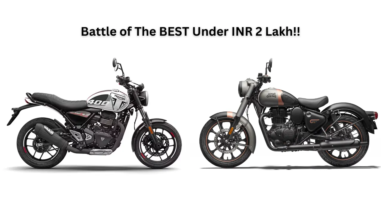 Triumph Speed T4 vs Royal Enfield Classic 350