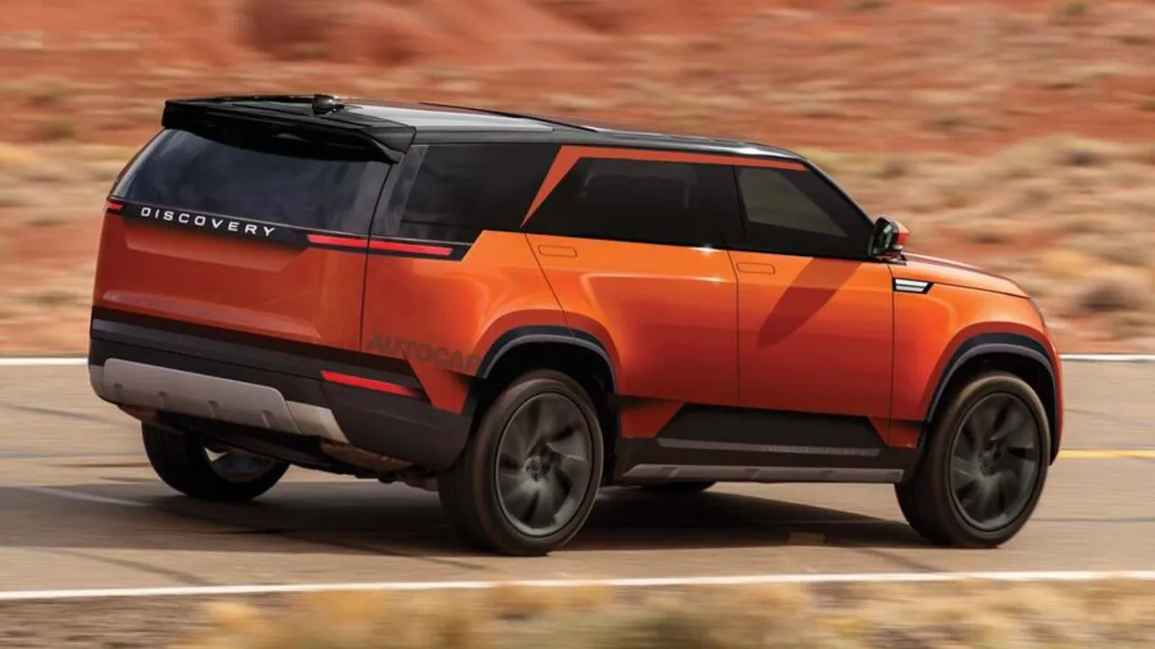 Land Rover Discovery Render