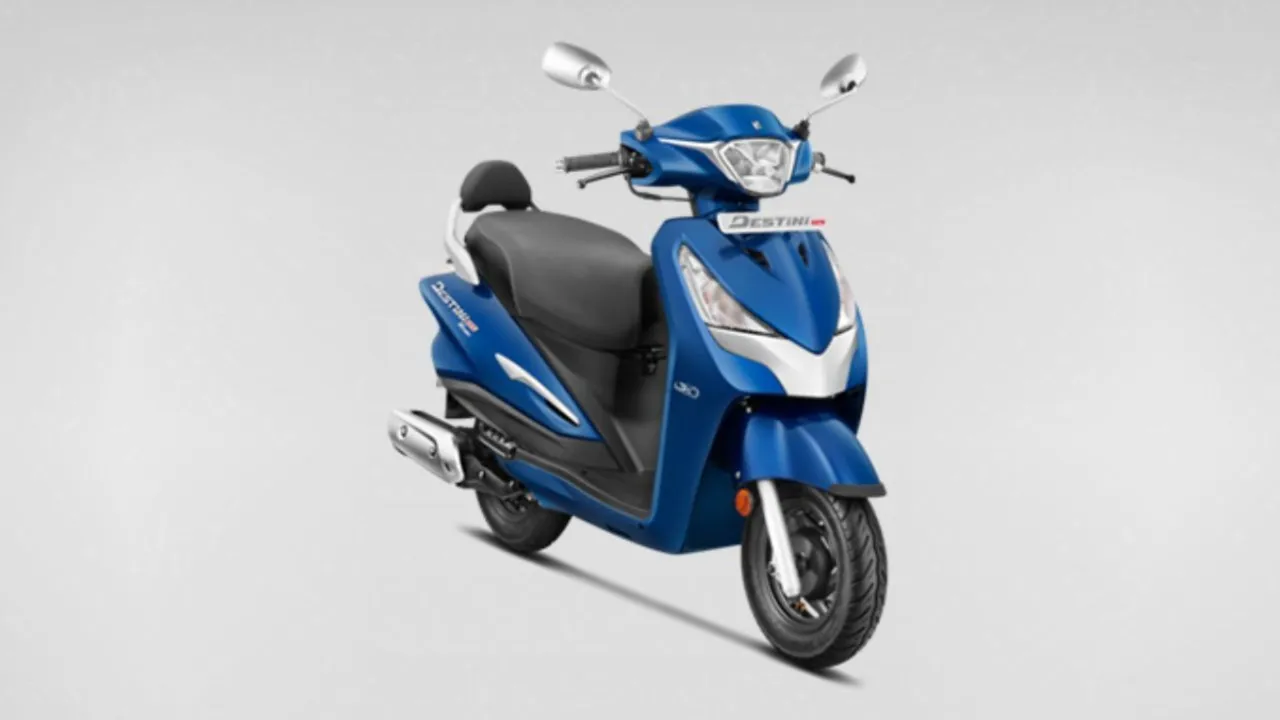 2024 Hero Destini 125 Facelift Patented Design