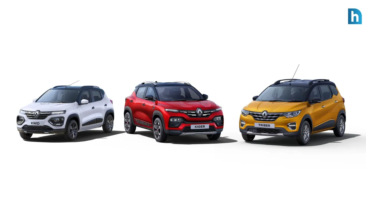 Renault Cars- Kwid, Kiger and Triber