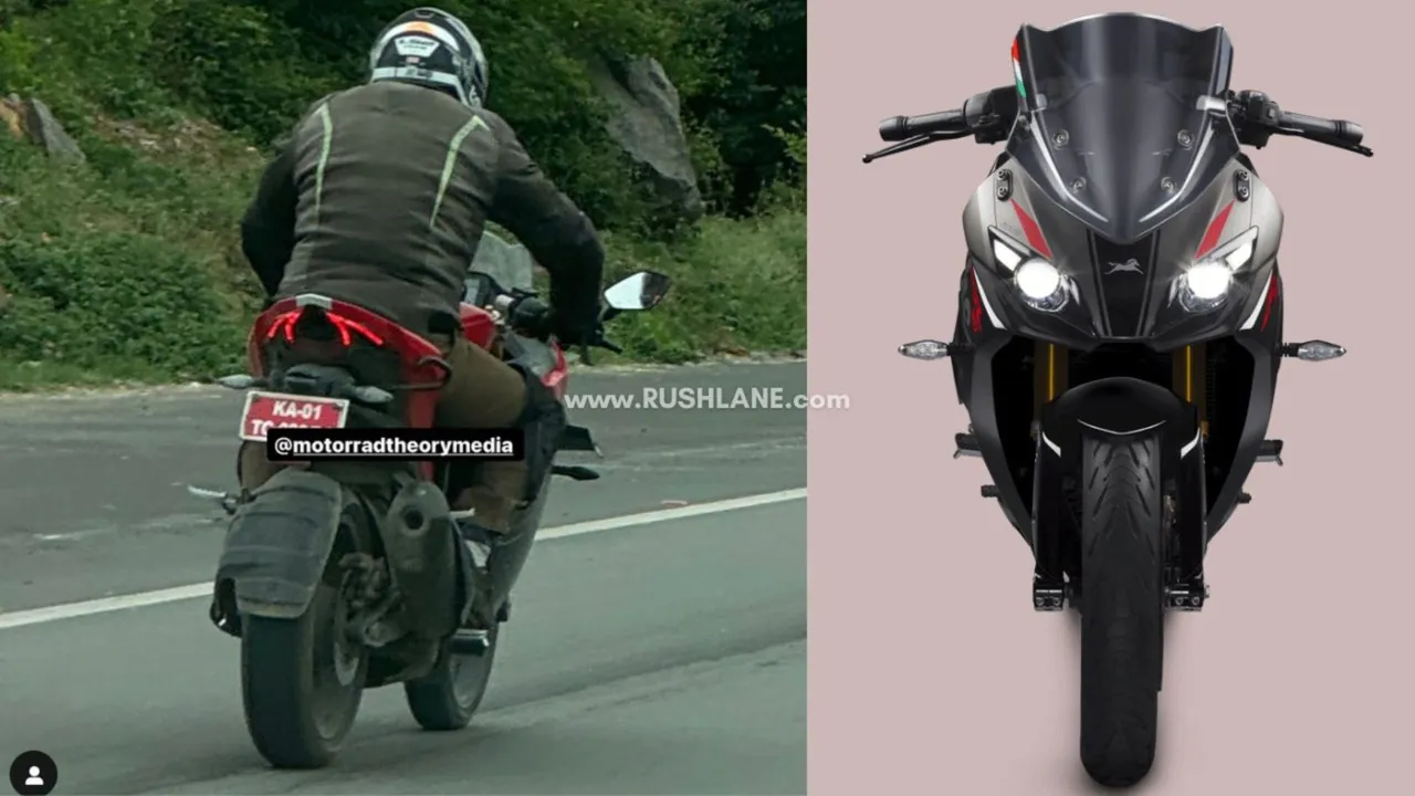 2025 TVS Apache RR310 Test Mule