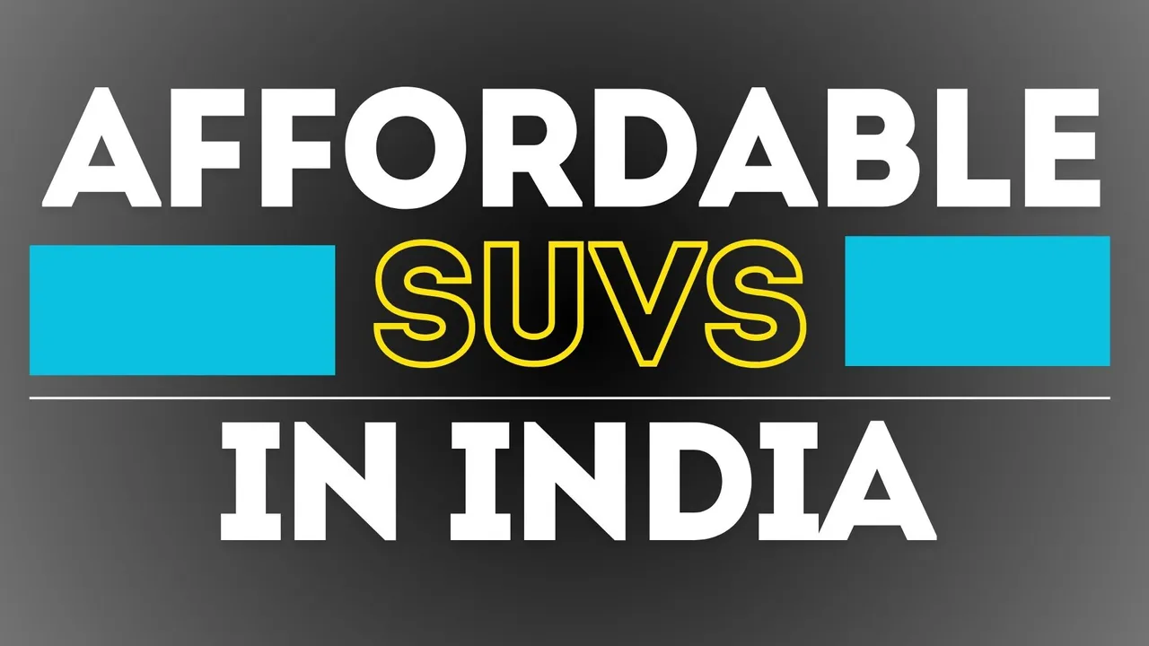 Affordable SUVs in India