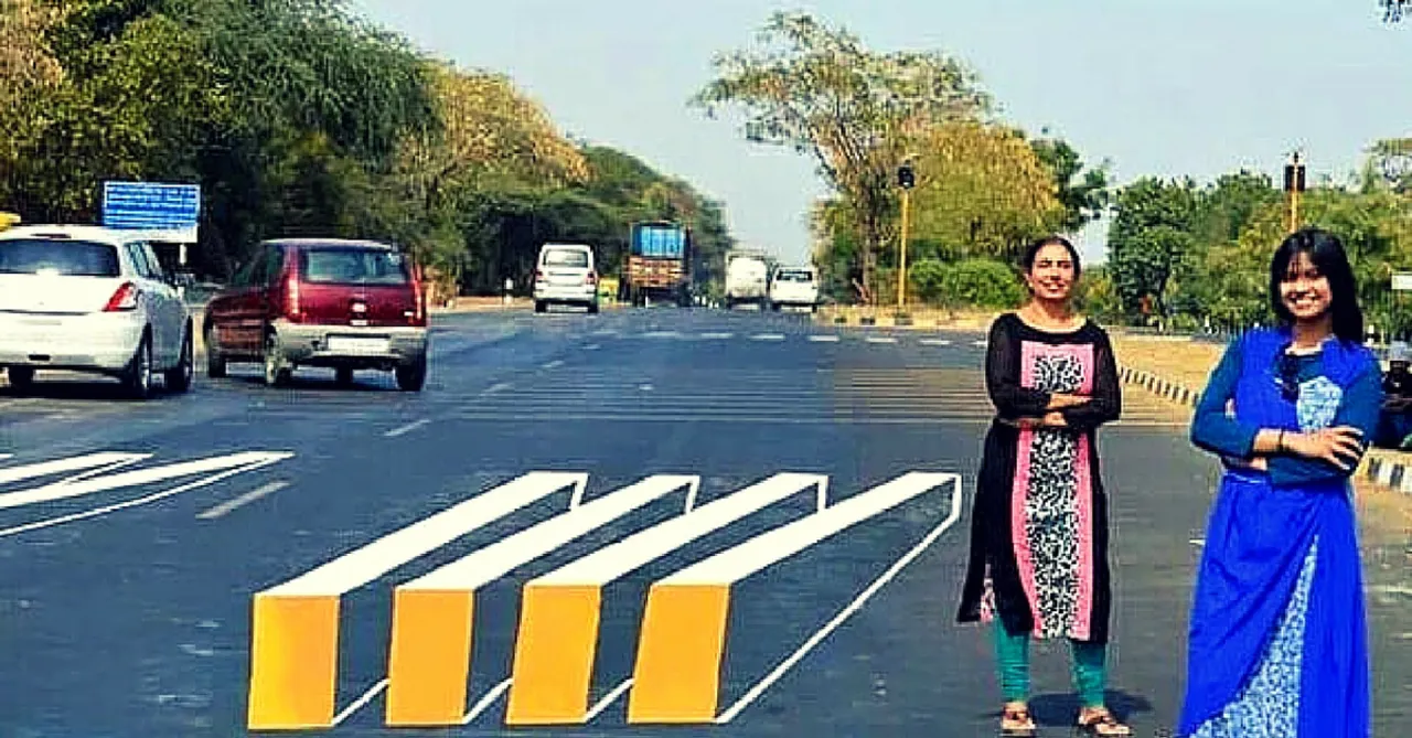 माँ-बेटी की यह जोड़ी बना रही है अहमदाबाद की सड़कों को सुन्दर भी और सुरक्षित भी !