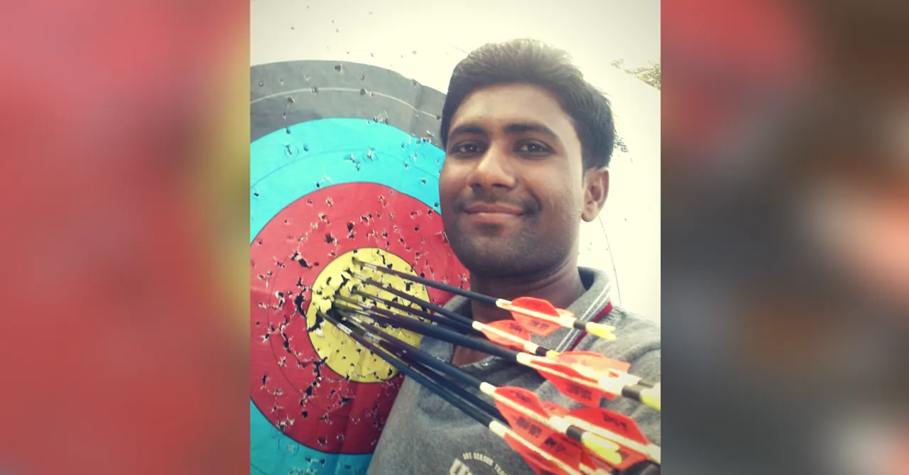 अपंगत्व को मात देकर अभिषेक ठावरे बन गया है भारत का पहला तिरंदाज जो दातों से कमान खीचता है!!!
