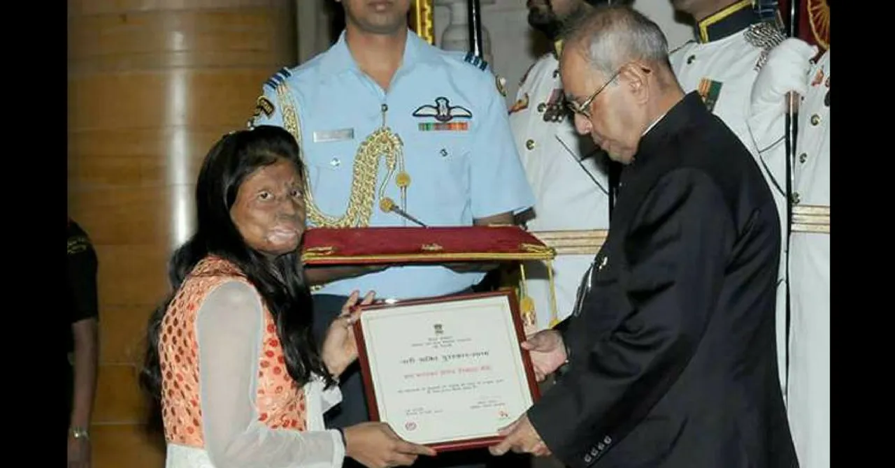 एसिड अटैक फाइटर्स द्वारा चलाये जा रहे शीरोज़ हैंगआउट को मिला नारी शक्ति पुरस्कार!