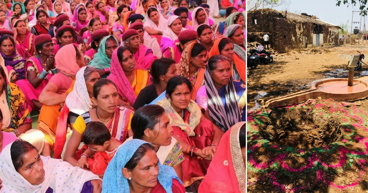 इस गाँव की महिलाएं बना रही हैं दो हज़ार वाटर टैंक ताकि आने वाली पीढ़ी को न हो पानी की कमी!