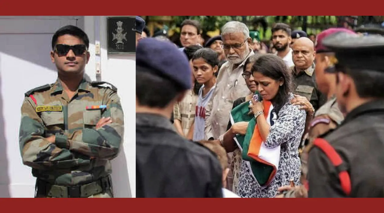 कश्मीर में शहीद हुए मेजर कौस्तुभ को हज़ारों की संख्या में लोगों ने दी अश्रुपूर्ण श्रद्धांजलि!
